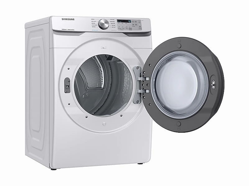 Samsung DVG45R6100W 7.5 Cu. Ft. Gas Dryer With Steam Sanitize  In White