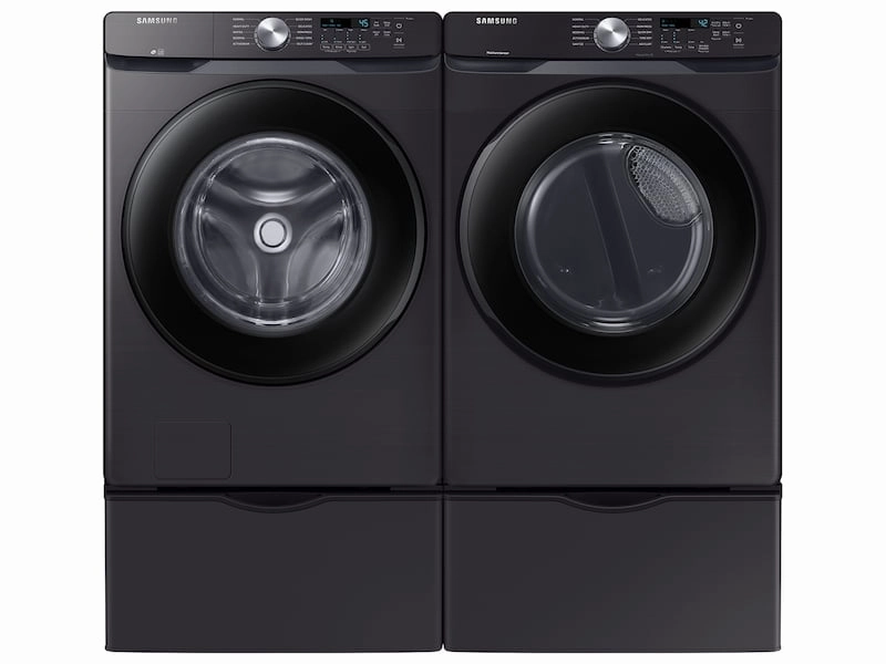 Samsung DVG45T6000V 7.5 Cu. Ft. Gas Dryer With Sensor Dry In Black Stainless Steel