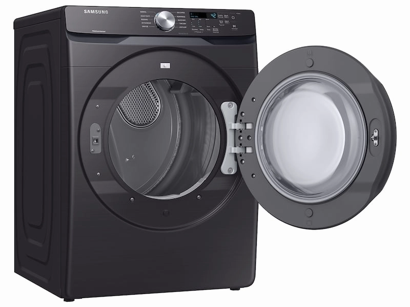 Samsung DVG45T6000V 7.5 Cu. Ft. Gas Dryer With Sensor Dry In Black Stainless Steel