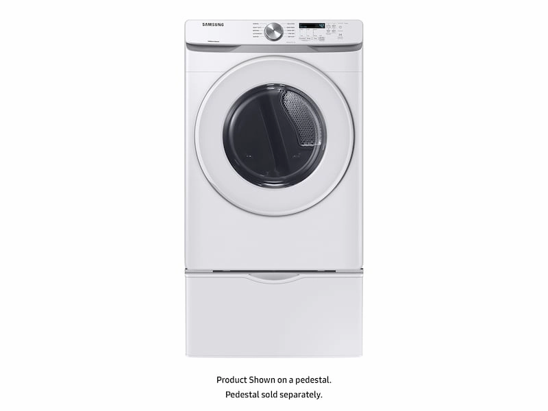Samsung DVG45T6000W 7.5 Cu. Ft. Gas Dryer With Sensor Dry In White