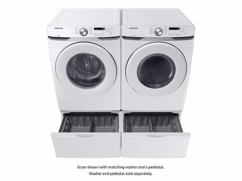 Samsung DVG45T6000W 7.5 Cu. Ft. Gas Dryer With Sensor Dry In White