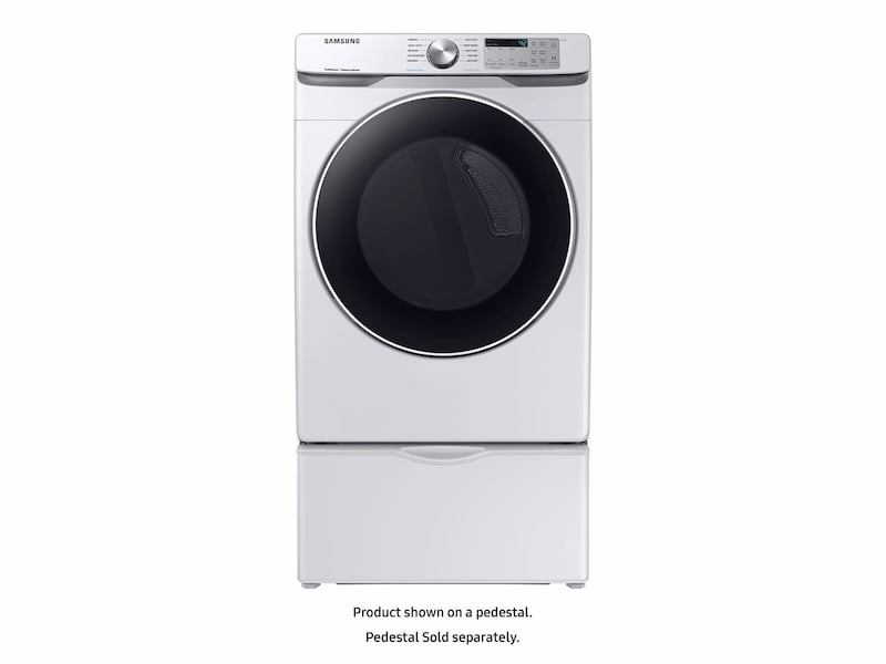 Samsung DVG45T6200W 7.5 Cu. Ft. Gas Dryer With Steam Sanitize  In White