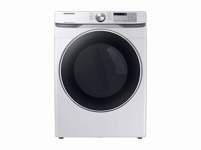Samsung DVG45T6200W 7.5 Cu. Ft. Gas Dryer With Steam Sanitize  In White