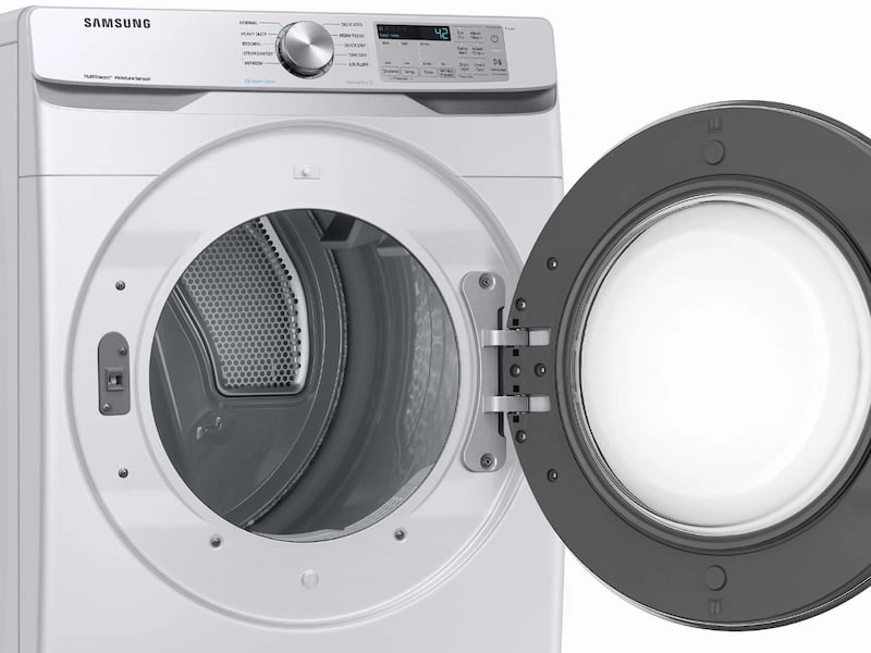 Samsung DVG45T6200W 7.5 Cu. Ft. Gas Dryer With Steam Sanitize  In White