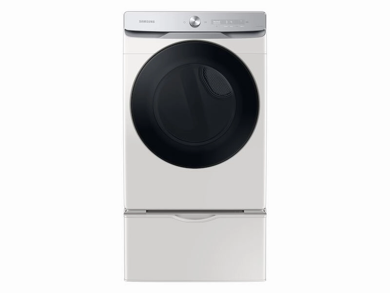 Samsung DVG50A8600E 7.5 Cu. Ft. Smart Dial Gas Dryer With Super Speed Dry In Ivory
