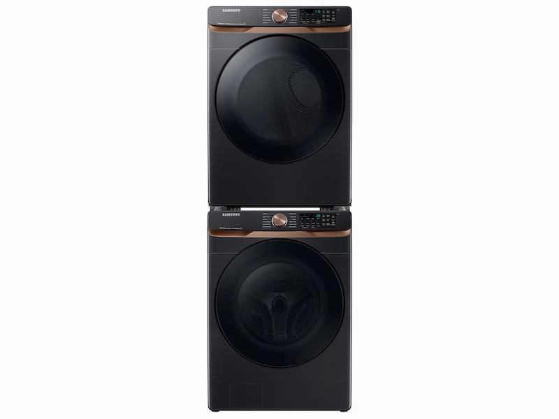 Samsung DVG50BG8300V 7.5 Cu. Ft. Smart Gas Dryer With Steam Sanitize  And Sensor Dry In Brushed Black
