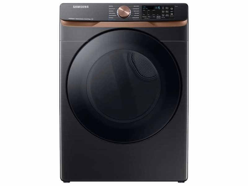 Samsung DVG50BG8300V 7.5 Cu. Ft. Smart Gas Dryer With Steam Sanitize  And Sensor Dry In Brushed Black