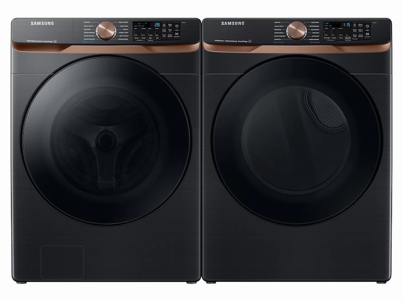 Samsung DVG50BG8300V 7.5 Cu. Ft. Smart Gas Dryer With Steam Sanitize  And Sensor Dry In Brushed Black