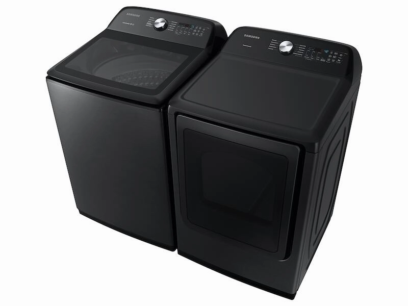 Samsung DVG50R5200V 7.4 Cu. Ft. Capacity Gas Dryer With Sensor Dry In Brushed Black