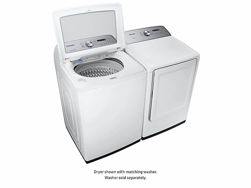 Samsung DVG50R5200W 7.4 Cu. Ft. Gas Dryer With Sensor Dry In White