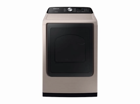 Samsung DVG50T5300C 7.4 Cu. Ft. Gas Dryer With Sensor Dry In Champagne