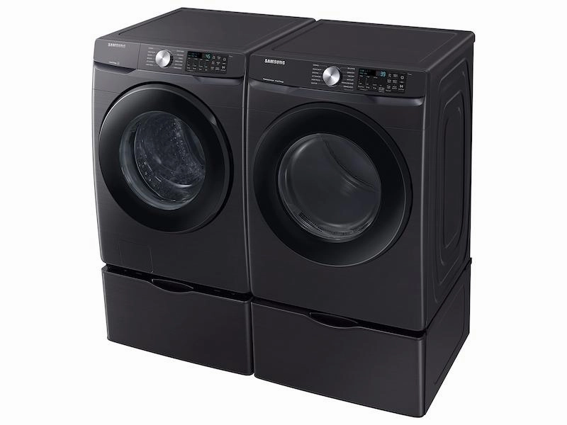 Samsung DVG51CG8000V 7.5 Cu. Ft. Smart Gas Dryer With Sensor Dry In Brushed Black