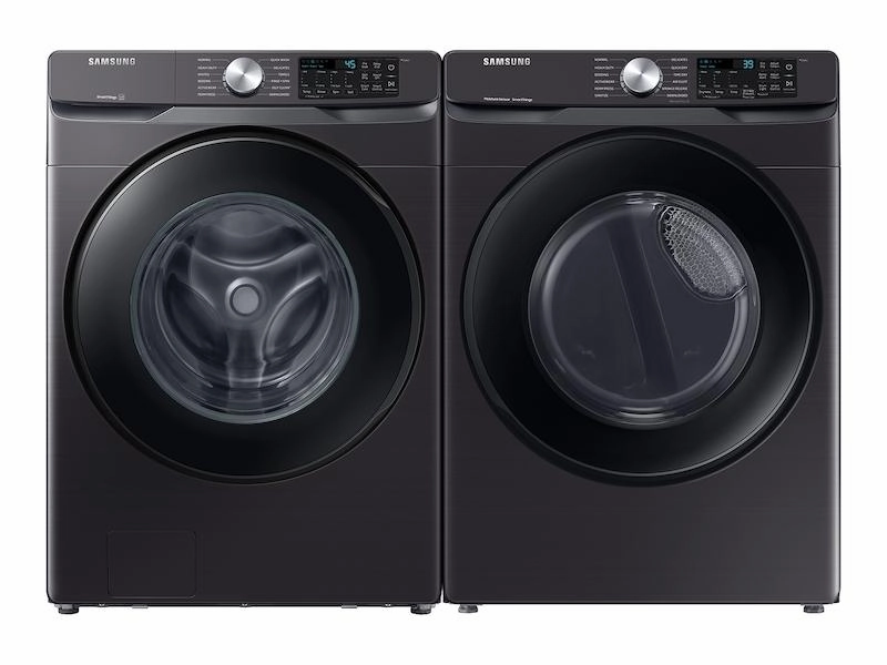 Samsung DVG51CG8000V 7.5 Cu. Ft. Smart Gas Dryer With Sensor Dry In Brushed Black
