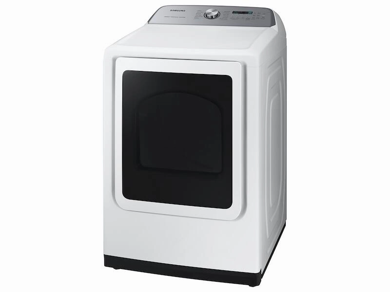 Samsung DVG52A5500W 7.4 Cu. Ft. Smart Gas Dryer With Steam Sanitize  In White