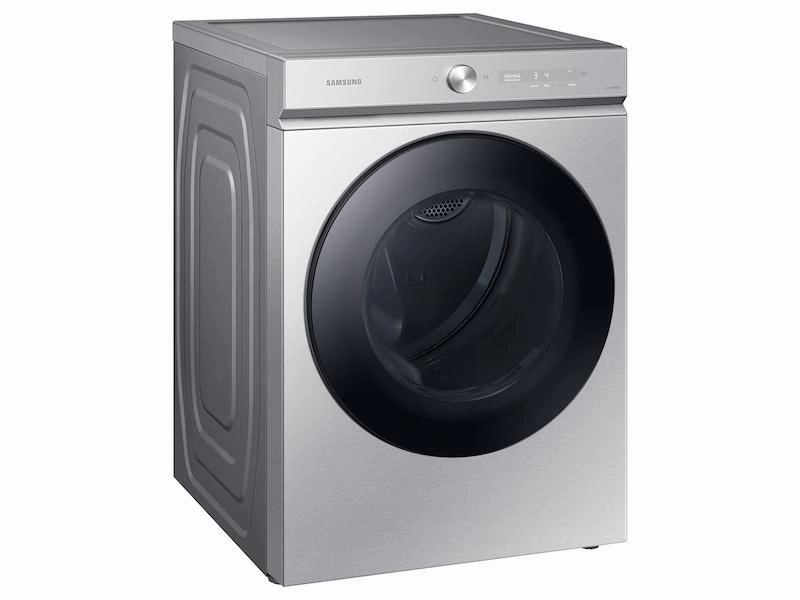 Samsung DVG53BB8700T Bespoke 7.6 Cu. Ft. Ultra Capacity Gas Dryer With Super Speed Dry And Ai Smart Dial In Silver Steel
