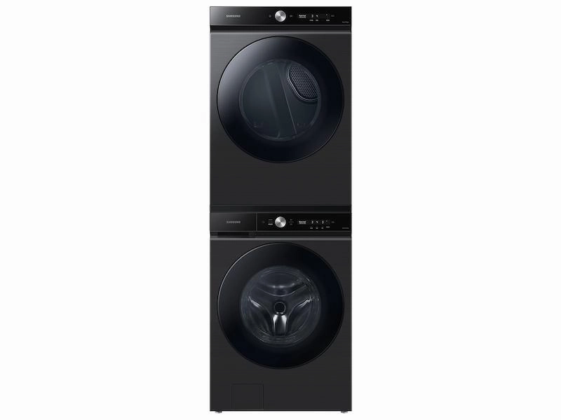 Samsung DVG53BB8700V Bespoke 7.6 Cu. Ft. Ultra Capacity Gas Dryer With Super Speed Dry And Ai Smart Dial In Brushed Black