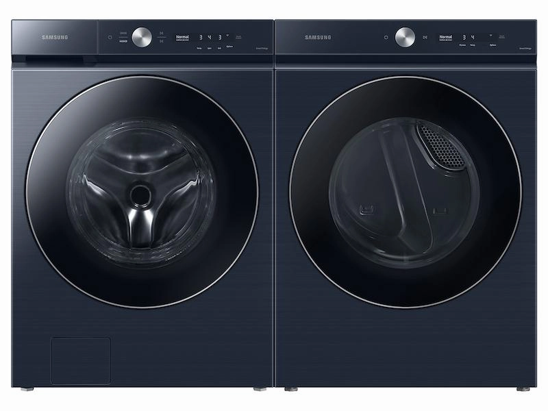 Samsung DVG53BB8900D Bespoke 7.6 Cu. Ft. Ultra Capacity Gas Dryer With Ai Optimal Dry And Super Speed Dry In Brushed Navy