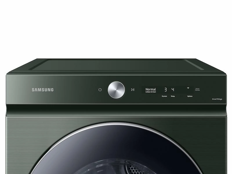 Samsung DVG53BB8900G Bespoke 7.6 Cu. Ft. Ultra Capacity Gas Dryer With Ai Optimal Dry And Super Speed Dry In Forest Green