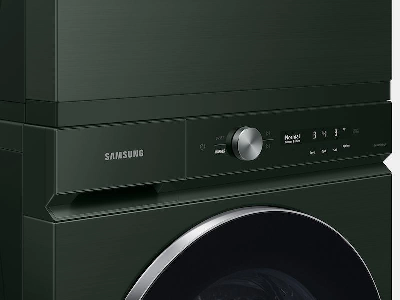 Samsung DVG53BB8900G Bespoke 7.6 Cu. Ft. Ultra Capacity Gas Dryer With Ai Optimal Dry And Super Speed Dry In Forest Green