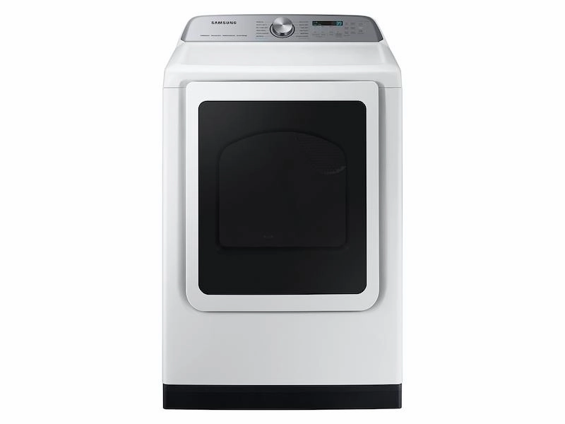 Samsung DVG54CG7150W 7.4 Cu. Ft. Smart Gas Dryer With Pet Care Dry And Steam Sanitize  In White