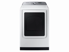 Samsung DVG54CG7150W 7.4 Cu. Ft. Smart Gas Dryer With Pet Care Dry And Steam Sanitize  In White