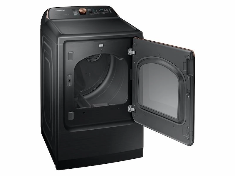 Samsung DVG54CG7550V 7.4 Cu. Ft. Smart Gas Dryer With Pet Care Dry And Steam Sanitize  In Brushed Black