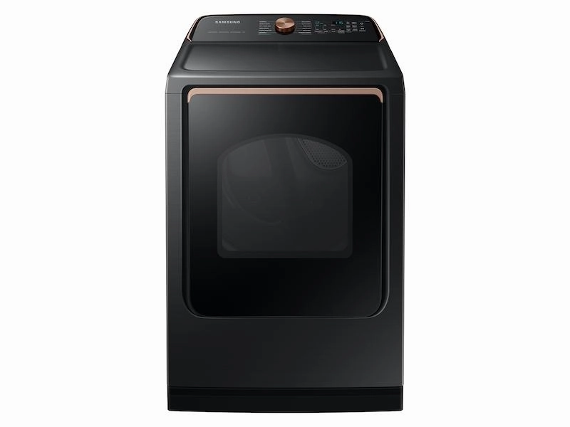 Samsung DVG54CG7550V 7.4 Cu. Ft. Smart Gas Dryer With Pet Care Dry And Steam Sanitize  In Brushed Black