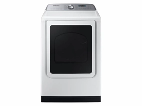 Samsung DVG55CG7100W 7.4 Cu. Ft. Smart Gas Dryer With Steam Sanitize  In White