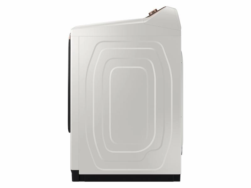 Samsung DVG55CG7500E 7.4 Cu. Ft. Smart Gas Dryer With Steam Sanitize  In Ivory