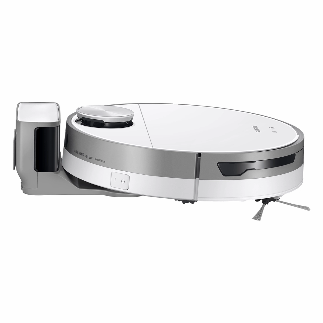 Samsung Jet Bot  Robot Vacuum Cleaner, Max 60W Suction Power with Clean Station | VR30T85513W/EU