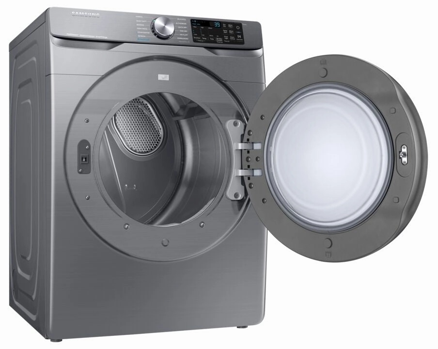 Samsung Platinum Steam Front Load Dryer (7.5 cu.ft.) - DVE45B6305P/AC