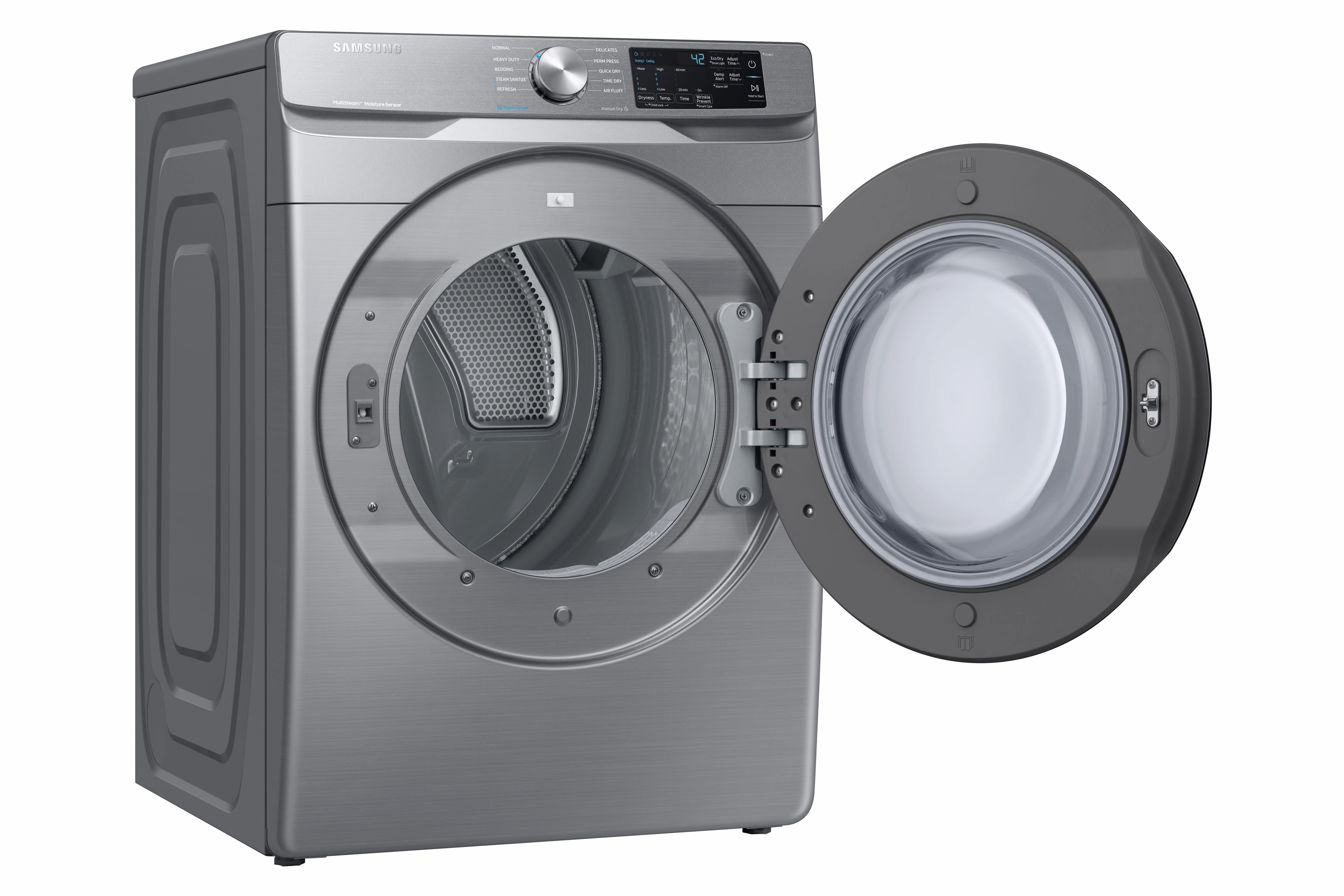 Samsung Stainless Platinum Steam Front Load Gas Dryer (7.5 Cu. Ft.) - DVG45T6100P/AC