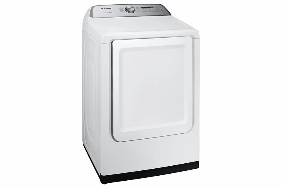 Samsung White Electric Dryer with Sensor Dry (7.4 Cu.Ft) - DVE50T5205W/AC
