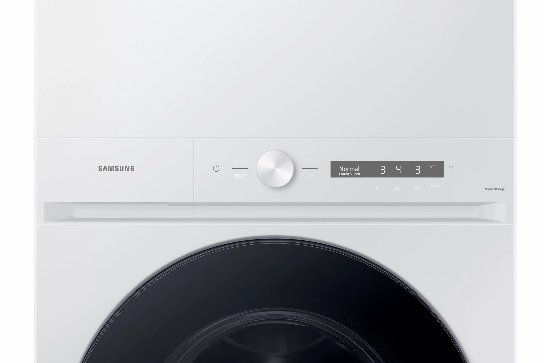 Samsung White Laundry Hub (12.9 cu.ft.) - WH46DB100EWAC