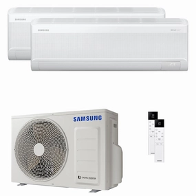 Samsung Windfree Avant S2 dual split 9000 12000 BTU inverter A    wifi air conditioner 4 kW external unit