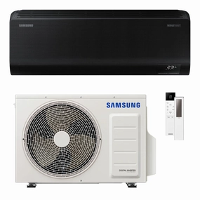 Samsung WindFree Black Air Conditioner 9000 BTU R32 Inverter WiFi A   /A  