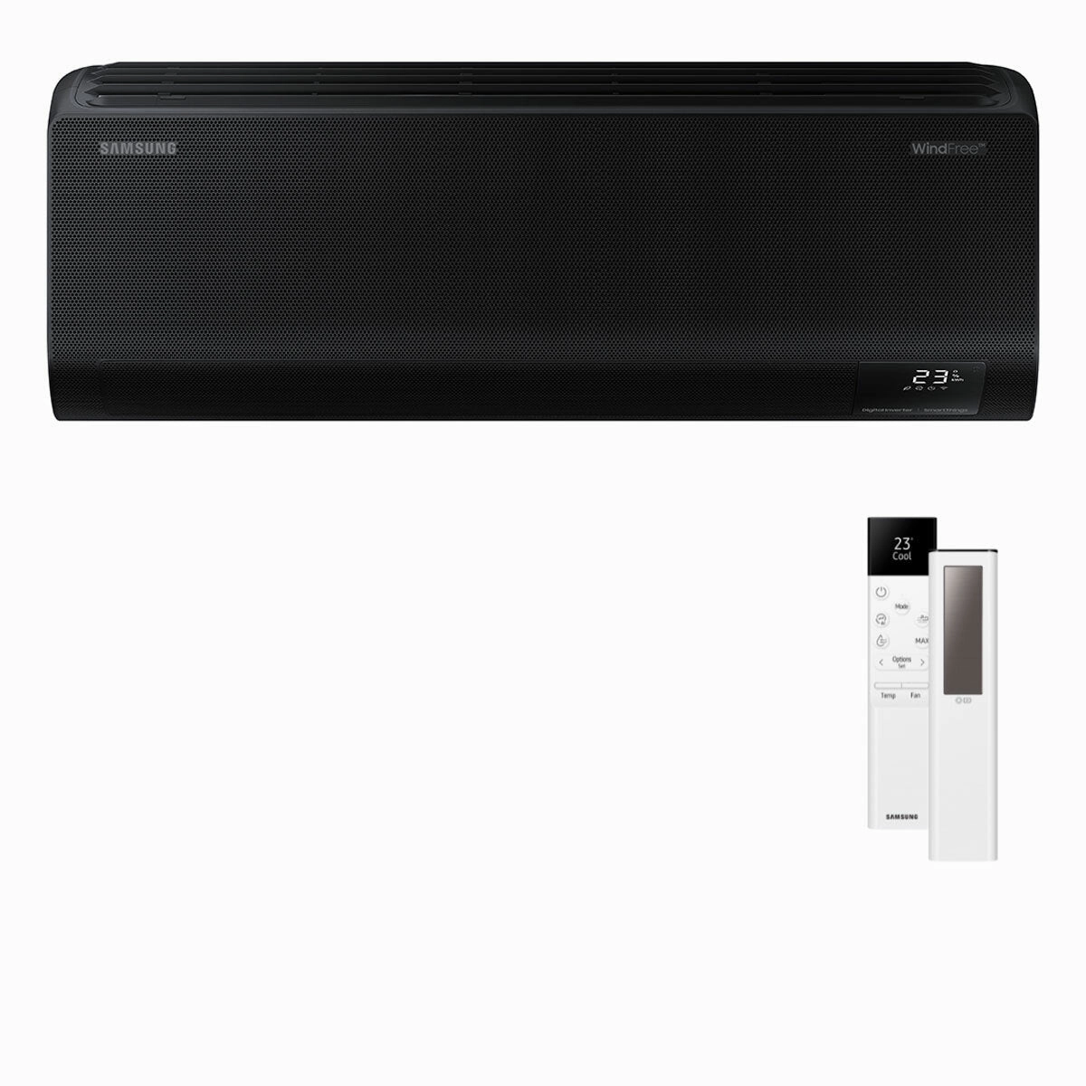 Samsung WindFree Black Air Conditioner 9000 BTU R32 Inverter WiFi A   /A  