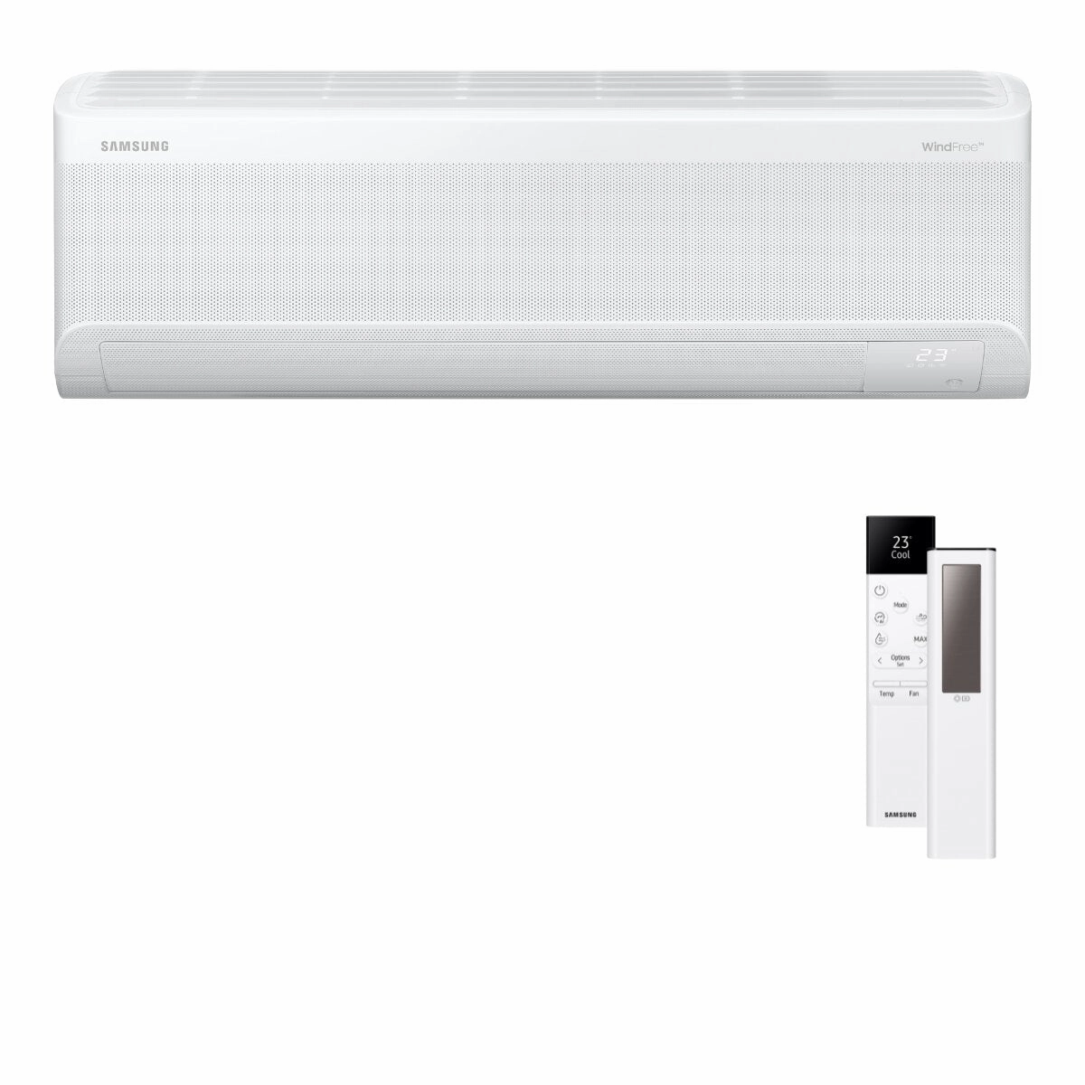 Samsung Windfree Elite S2 trial split air conditioner 7000 12000 12000 BTU inverter A   wifi external unit 6.8 kW