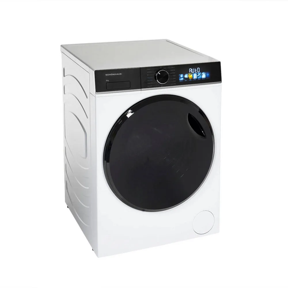 Schonhaus WMSF01814AW 8kg 1400 Spin Washing Machine