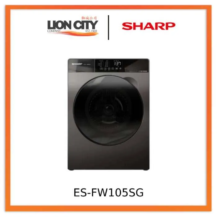 Sharp ES-FW105SG 10.5KG Front Load Washer