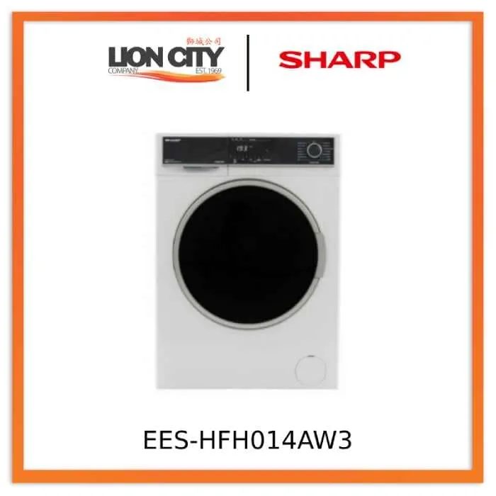 Sharp ES-HFH014AW3 Front Load Washer (10KG)