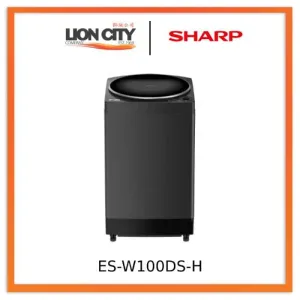 Sharp ES-W100DS-H 10Kg No Holes Tub Top Load Washer