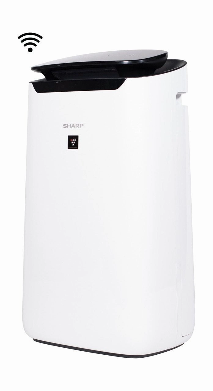 Sharp FXJ80UW Sharp Iot Plasmacluster Ion Air Purifier & True Hepa For Large Rooms (502 Sq.Ft.)
