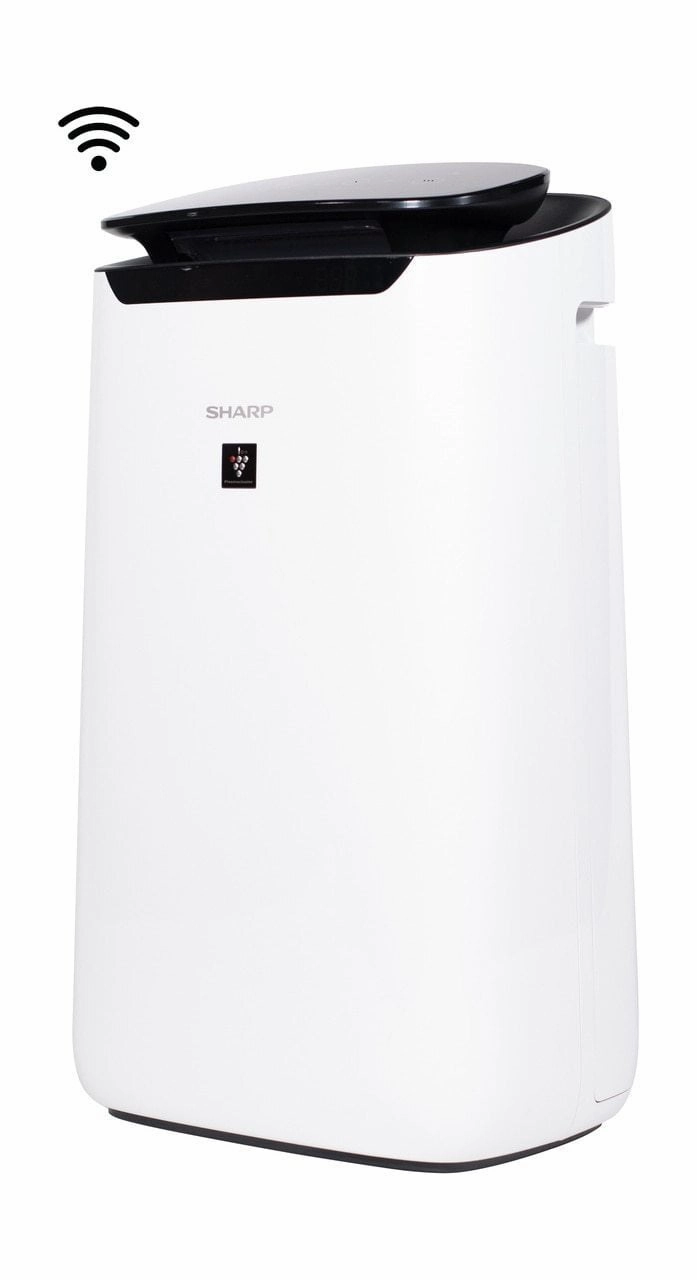 Sharp FXJ80UW Sharp Iot Plasmacluster Ion Air Purifier & True Hepa For Large Rooms (502 Sq.Ft.)