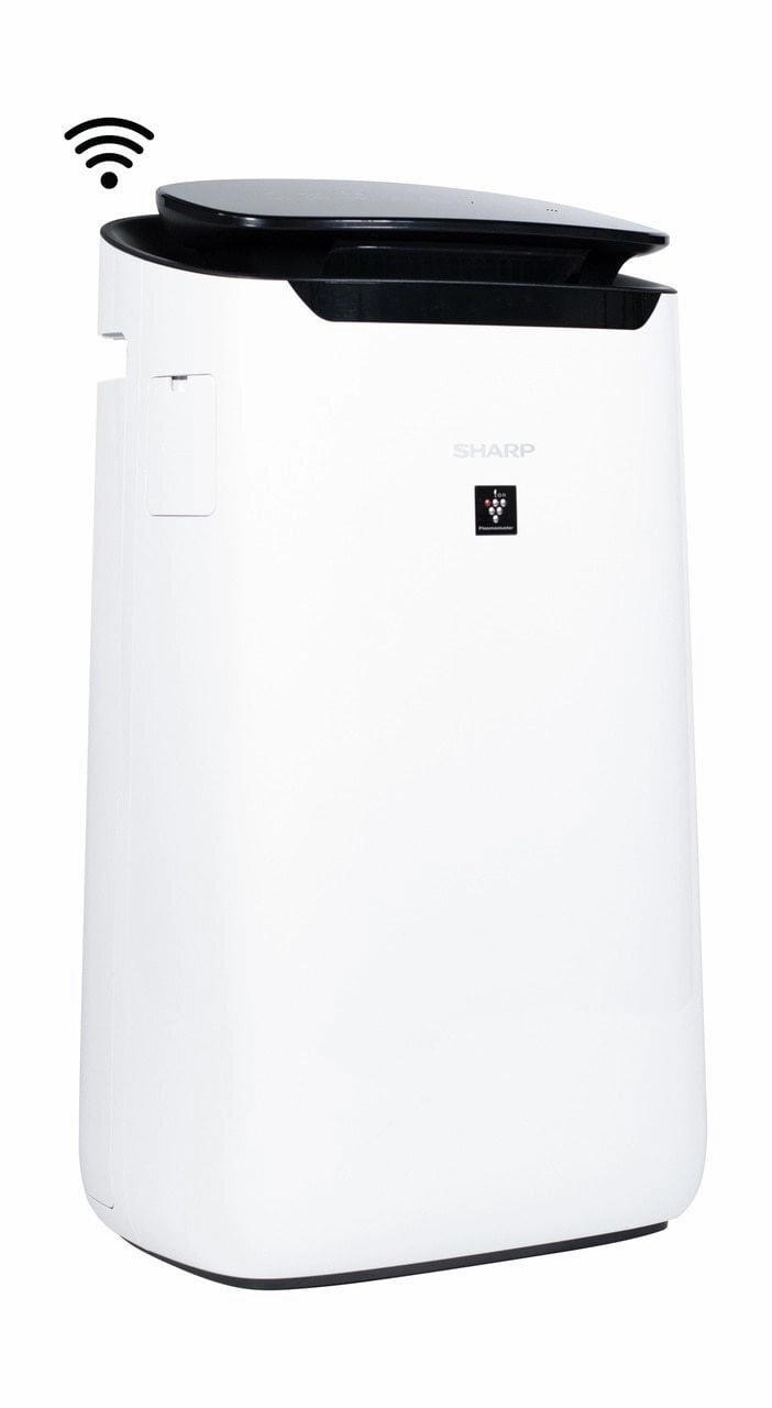 Sharp FXJ80UW Sharp Iot Plasmacluster Ion Air Purifier & True Hepa For Large Rooms (502 Sq.Ft.)