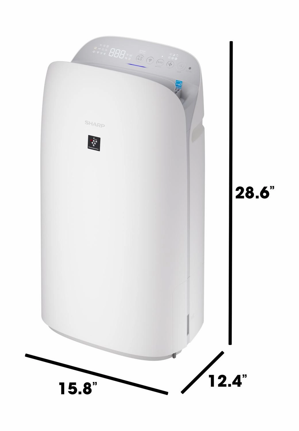 Sharp KCP110UW Sharp Smart Plasmacluster Ion Air Purifier With True Hepa   Humidifier For Extra Large Rooms