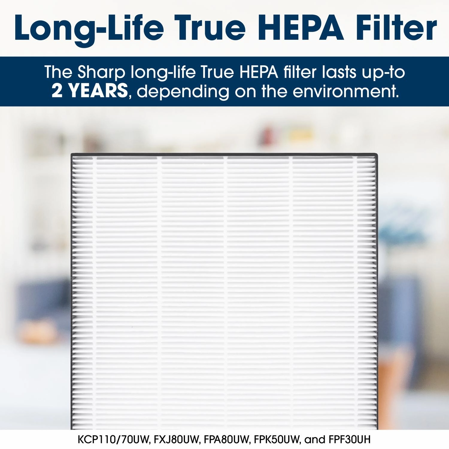 Sharp KCP110UW Sharp Smart Plasmacluster Ion Air Purifier With True Hepa   Humidifier For Extra Large Rooms