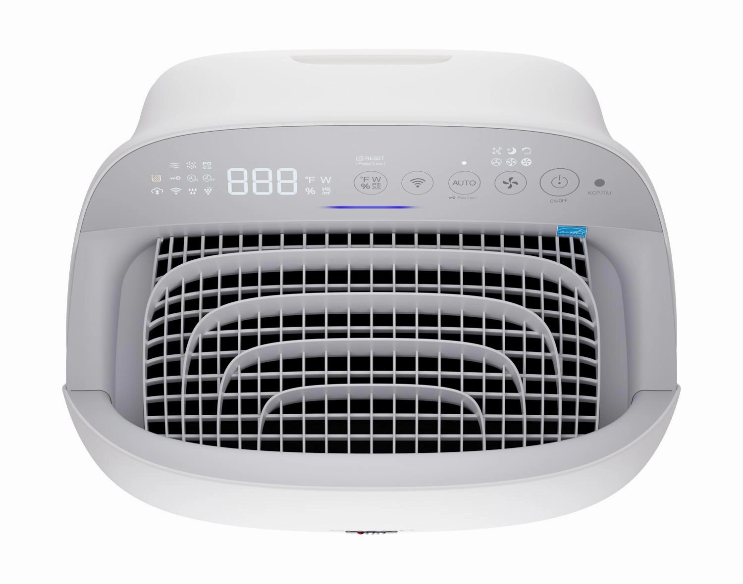 Sharp KCP70UW Sharp Smart Plasmacluster Ion Air Purifier With True Hepa   Humidifier For Large Rooms