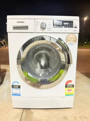 **SIEMENS 8KGS FRONT LOADER WASHING MACHINE**