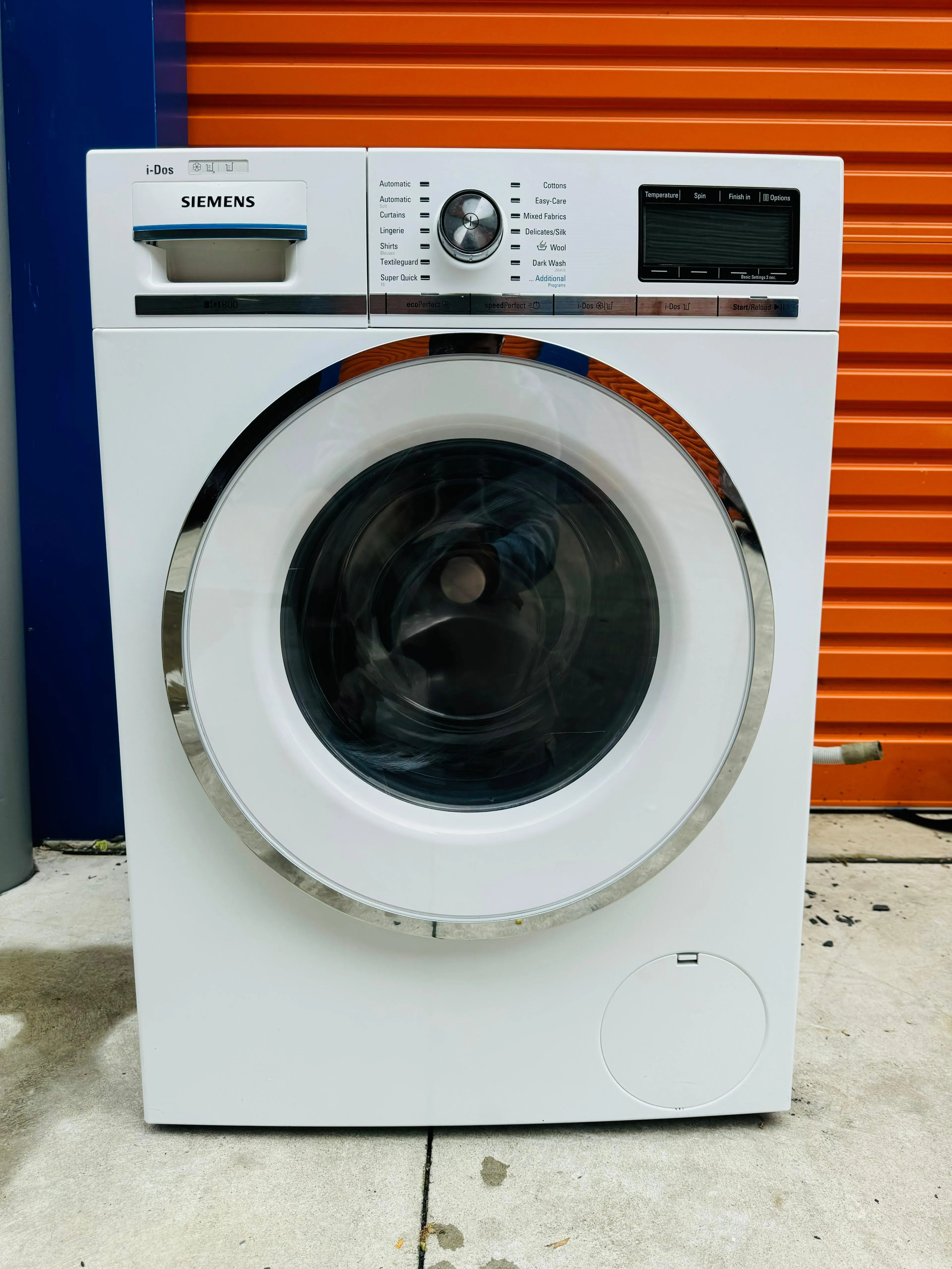 **SIEMENS 8KGS FRONT LOADER WASHING MACHINE**